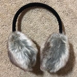 J.CREW Faux Fur Earmuffs